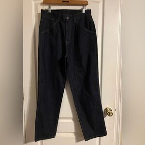 NWT Jake Austin Men's Deep‎ Organic Vintage Blue Relaxed Jeans 30 Basic Casual